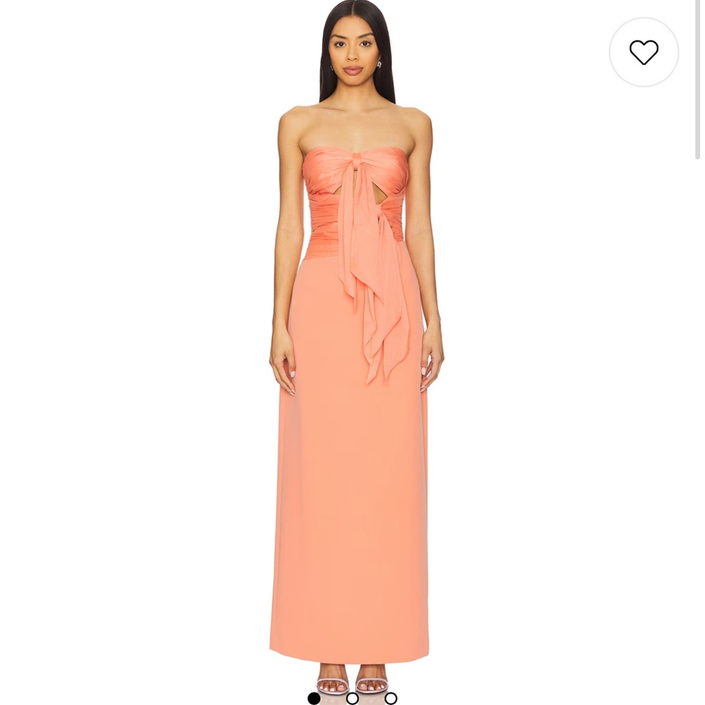 AMUR Peach Sky Diana Gown